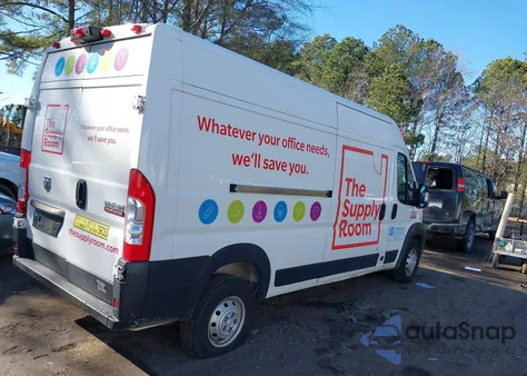 2020 Ram Promaster 2500 High Roof 159 Wb from USA, damaged, VIN 3C6TRVDGXLE121919